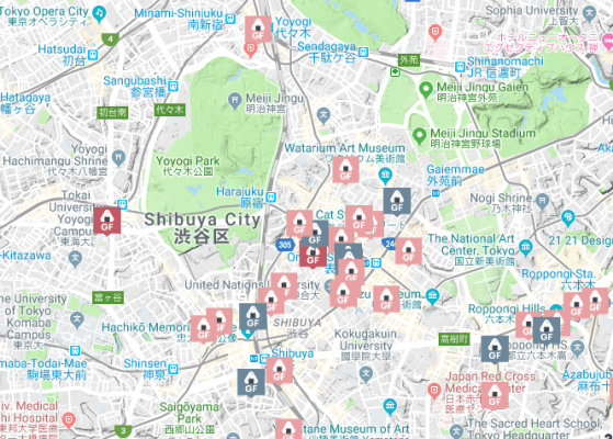 Click here for our custom Gluten-Free map of Japan