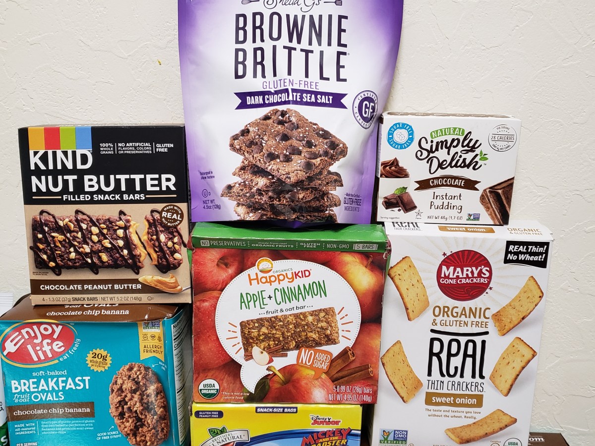 Ordering gluten-free goodies from iherb: What I got for&nbsp;$100